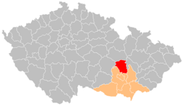 Distret de Blansko - Localizazion