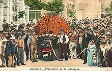 Old postcard of Saint Martha celebration in Tarascon.jpg