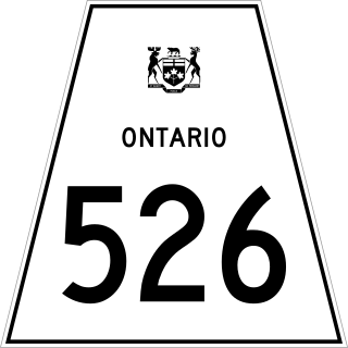 <span class="mw-page-title-main">Ontario Highway 526</span> Ontario provincial highway