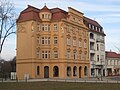 Deutsch: unter Denkmalschutz stehendes Haus in Oranienburg, Bernauer Straße 2
