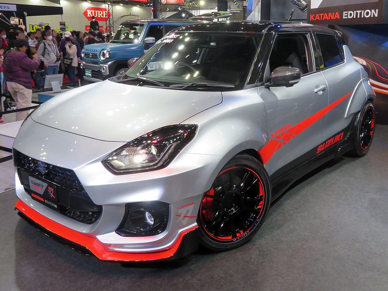 File:Osaka Auto Messe 2020 (45) - Suzuki SWIFT Sport KATANA EDITION.jpg -  Wikimedia Commons