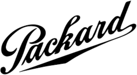 Packard automobile textlogo