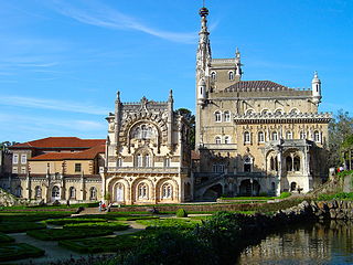 <span class="mw-page-title-main">Buçaco Palace</span> Palace in Mealhada, Portugal