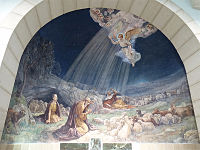 храмове зображення біблійної події на «Полі пастушків»