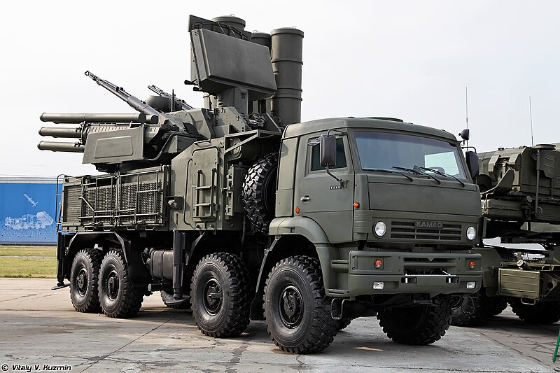 File:Pantsir-S1 missile system on "Oboronexpo" in 2014 (front view).jpg