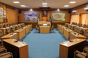 Zasedací místnost parlamentu