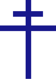 Patriarchal cross Variant of the Christian cross