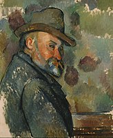Paul Cézanne, Autoportret w kapeluszu, ok. 1894, Bridgestone Museum of Art