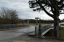 Heubrücke. Gedenkreuz für H. Rohrleitner und W. Bahn