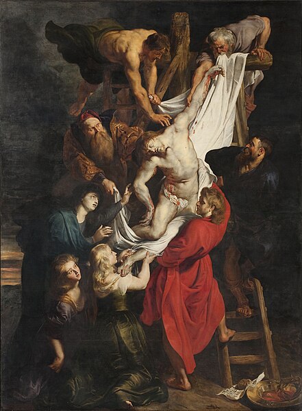 File:Peter Paul Rubens - The Descent from the Cross (Antwerp Cathedral)., c. 1613.jpg