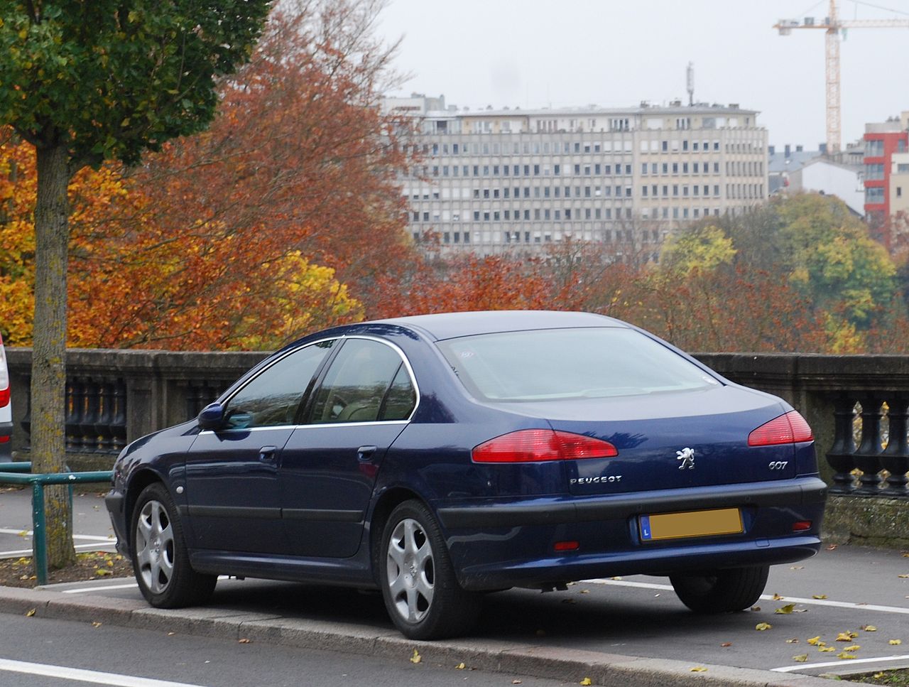 Bache Peugeot 607 - 2004 à 2010. House de protection extérieure Proteck-Plus