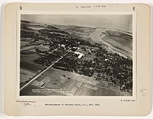 Aerial view of Santa Cruz, 1923