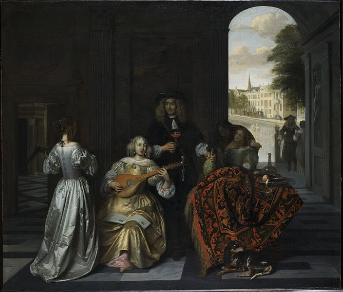 File:Pieter de Hooch - Musical company in a distinguished interior.jpg