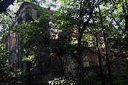 Polski: Ruiny pałacu w Pniowie