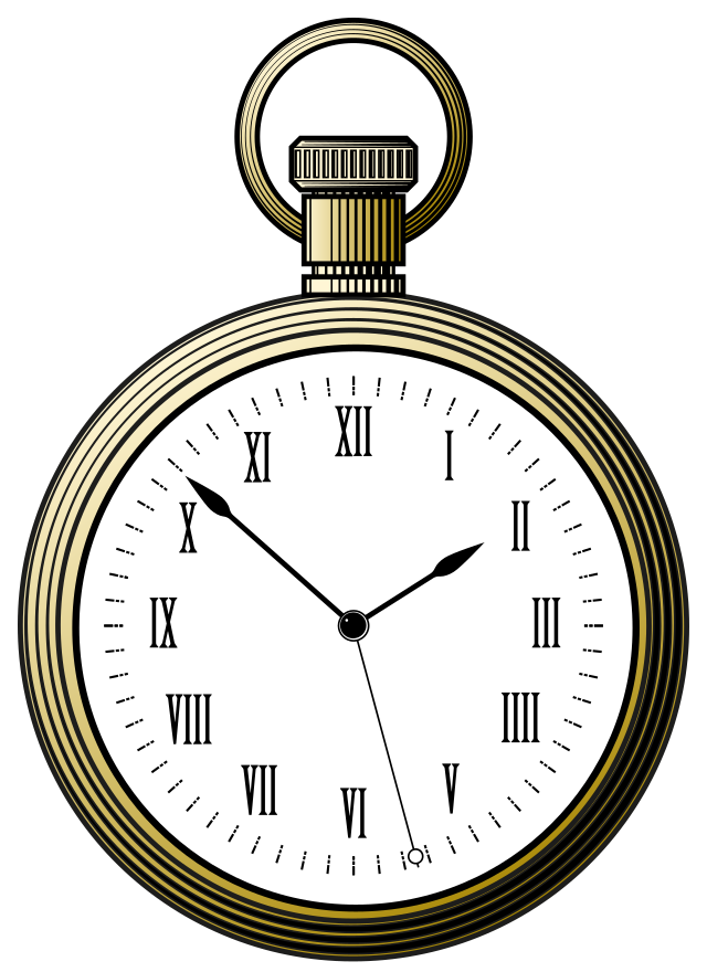 pocket watch clipart