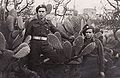 8 February 1946 - English: Junacy - students of Polish high school in Casarano, Italy. Italiano: Benon e commilitone in luogo non identificato Polski: Junacy - uczniowie Gimnazium polskiego w Casarano we Włoszech.