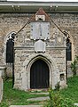 Porch on the southern face of the medieval Church of Saint Peter and Saint Paul in Milton-next-Gravesend. ([108])