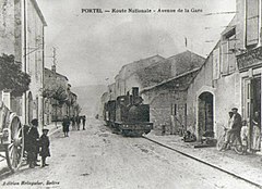 Portel-des-Corbières - Avenue de la Gare