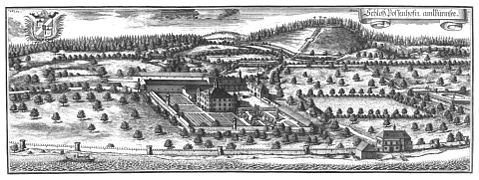 Château, parc et domaine de Possenhofen, en 1700