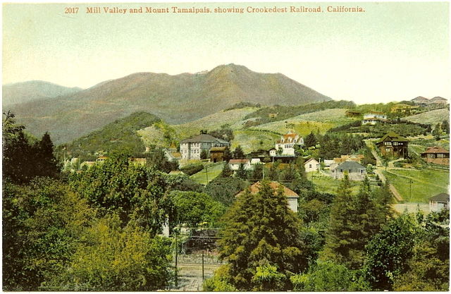 Mill Valley 1910 postcard