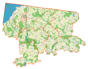 300px powiat braniewski location map