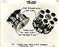 Typical dual base plate assembly hydrophone AGC