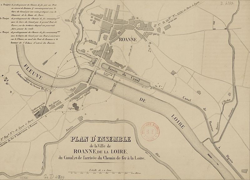 File:Projets de jonction entre le chemin de fer de la Loire et le canal de Raonne à Digoin.jpg