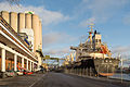 * Nomination Bulk Carrier Qing Feng Ling loading cereal in Stockholm habour (Värtahamnen). --ArildV 10:49, 20 December 2015 (UTC) * Promotion Good quality. --Johann Jaritz 10:52, 20 December 2015 (UTC)