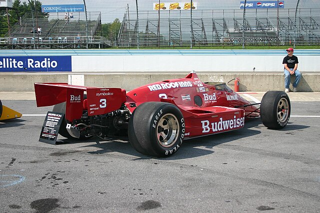 The March 86C chassis driven by Bobby Rahal won the 1986 Indianapolis 500 and the CART title.