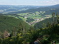 Blick nach Norden, Dreisamtal mit Oberried