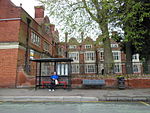 Jacobean Wing (east) and Victorian Wing (north) of Rawdon House Rawdon House, Hoddesdon (geograph 3508722).jpg