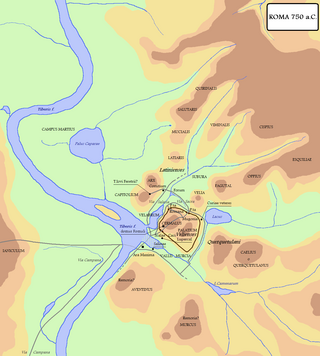 <span class="mw-page-title-main">Battle of Lacus Curtius</span> Final battle in the war between the Roman Kingdom and the Sabines in the 8th century BC