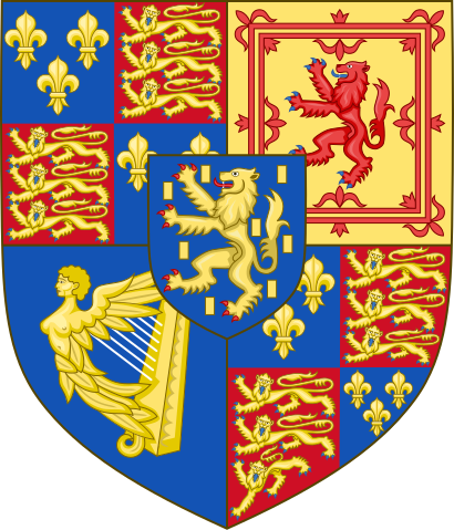 Datei:Royal Arms of England (1694-1702).svg