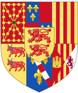 Henrik II av Navarras våpenskjold