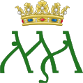 Royal Monogram of Princess Marie Louise of Bulgaria.svg