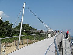 Hängebrücke zum Sassnitzer Hafen