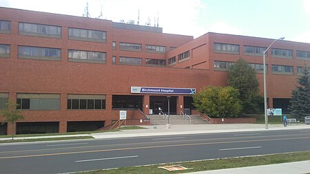 SHN Birchmount Hospital building