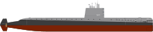 USS Nautilus profile SSN571.svg