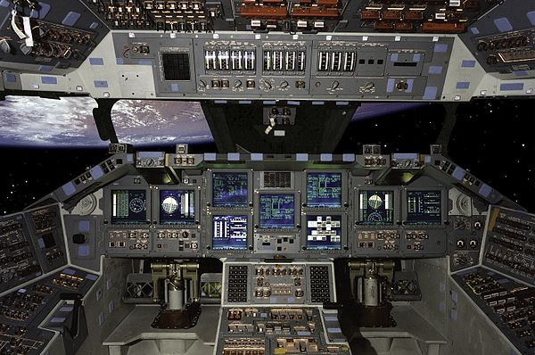 During STS-101, Atlantis was the first Shuttle to fly with a glass cockpit.