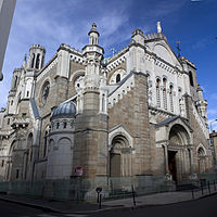 Église Sainte Marie. Liste des monuments historiques de Saint-Étienne