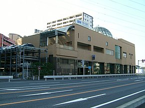Saitama-Railway-Hatogaya-station in Hatogaya civic center Saitama Japan.jpg