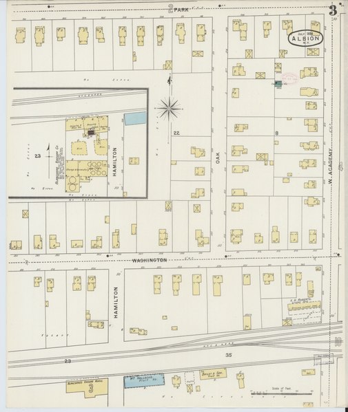 File:Sanborn Fire Insurance Map from Albion, Orleans County, New York. LOC sanborn05726 003-3.tif