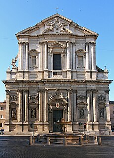 SantAndrea della Valle Roman Catholic basilica, a landmark of Rome, Italy