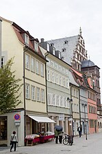 Alte Rathaus (rechts) mit Rathaus-Erker