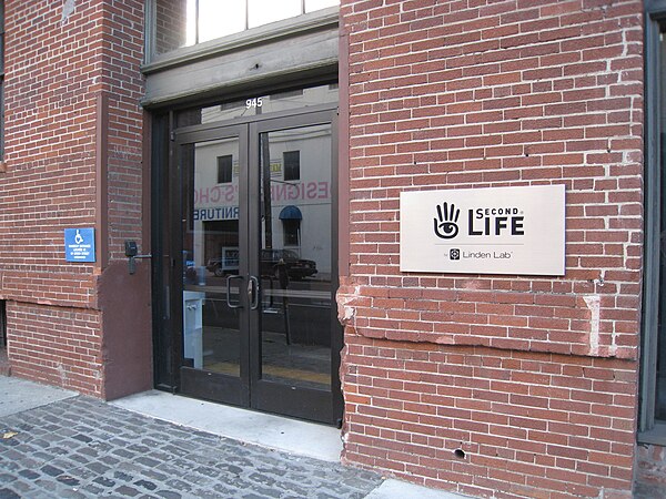 Headquarters of Linden Lab, creator of Second Life
