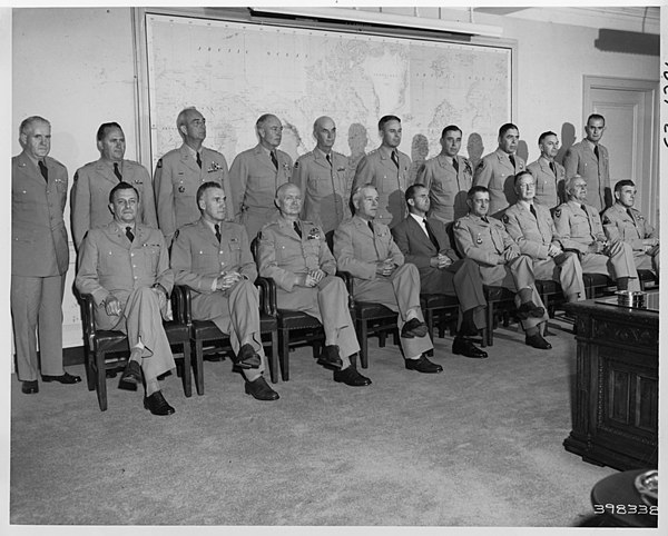 Army commanders in the United States and certain overseas commanders meet with Secretary of the Army Frank Pace and General J. Lawton Collins, Army Ch