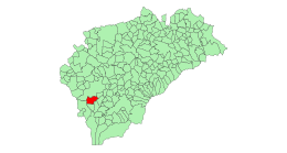 Sangarcía – Mappa