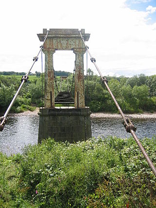 <span class="mw-page-title-main">Shakkin' Briggie</span> Suspension bridge near Aberdeen, Scotland, UK