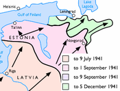Siege of Leningrad Eastern Front 1941 06 to 1941 12.png