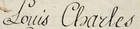 ไฟล์:Signature_of_Louis_Charles_of_France,_Duke_of_Normandy_later_known_as_Louis_XVII_of_France.jpg